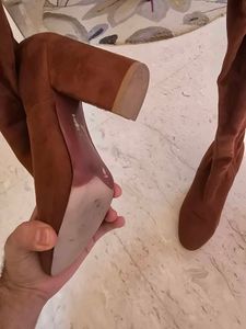 Brown Thigh High Boots