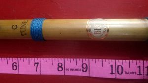 G Scale Musical BAMBOO FLUTE