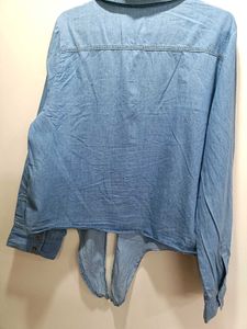 Denim Knot Shirt