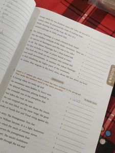 Class 9 English Literature &amp; Grammar On Board.