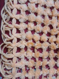 Handmade Knitted Woolen stole