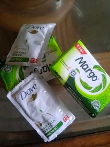 Margo Sabun Pack Of 2 And Dove Sampo 2Pice