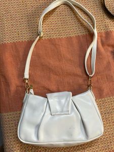 Chic White Shoulder Bag