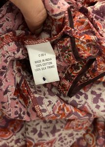 Anokhi skirt, Rust Printed, Great Condition