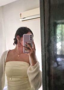 Butter Yellow Tube Top