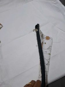 Floral Zipper Pouch