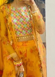 Yellow Floral Co-ord Set