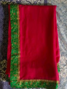 Girlish Look Saree