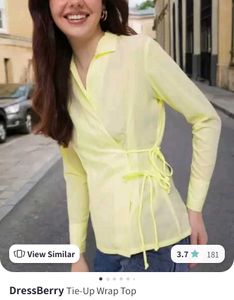 DressBerry Wrap Top