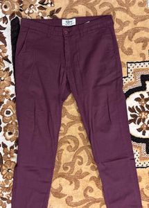 Roadster Style Co. Maroon Pants Nen