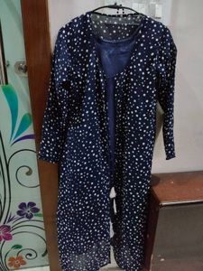 Elegant Blue Kurta Set