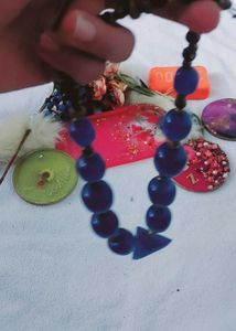 Blue Beaded Necklace