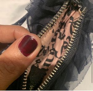 Juicy Couture Velour Sequinned Hobo Bag