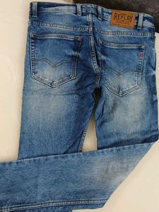 Replay Distressed Denim Jeans
