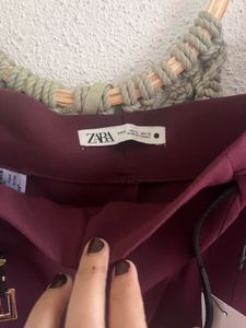 Maroon Trousers