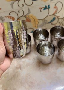 Steel Glass - Set of 6