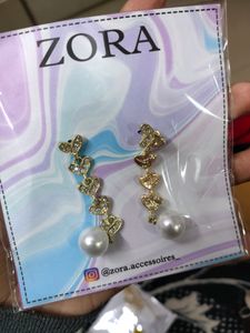 Party Wear Pearl Earrings