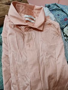 Peach Branded Shirt