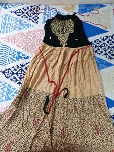 Long top and skirt
