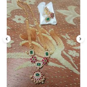 Emerald and Ruby Necklace
