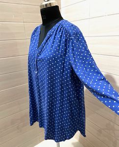 Old Navy Tunic Blue Oversized Top