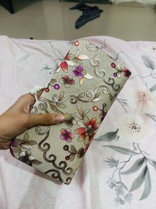 Small Floral Clutch