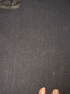 Striped Half-Zip Top