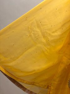Yellow Embroidered Kurta &amp; Dupatta