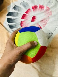 Soft coloured ball