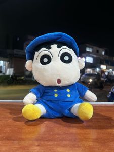 Cute Shin-chan Plush Toy - Blue Outfit