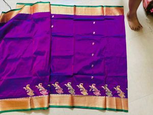Kathpadar Paithani Saree