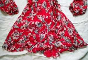 Unused Imported Red Dress
