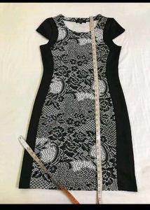 Elegant Black &amp; White Dress
