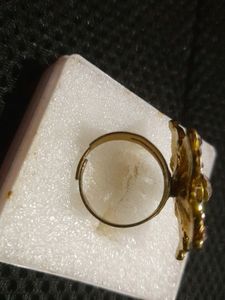 Beautiful Purple Metal Ring