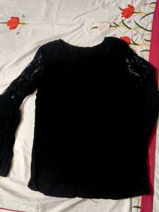 Combo Of Two Black Classy Summer Tops