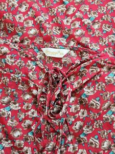 Floral Print Mini Dress