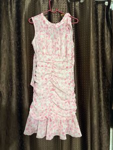 Pink Floral Dress 🌸
