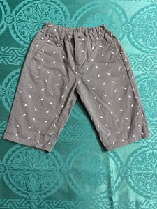 Cute Kids Grey Shorts for 6-8 year old