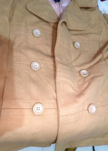Tan Peacoat
