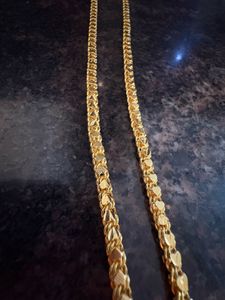 Gold  Covering-Lotus Pendant Necklace