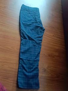 Blue Colour Formal Trouser