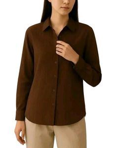 Brown Long Sleeve Shirt all sizes