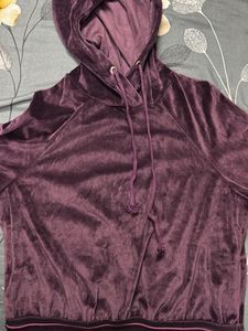 Plush Purple Hoodie