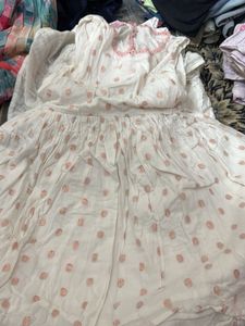 White Embroidered Dress