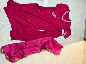 Never Used Kurta Set With Pant And Dupatta