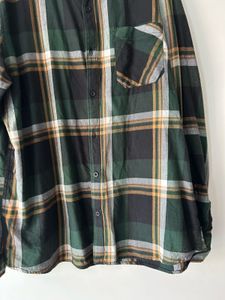 Studio XL Green Plaid Flannel