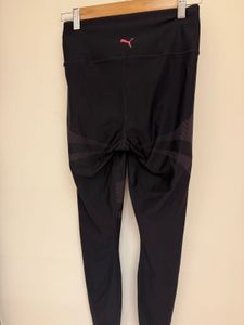 Black Patterned Leggings