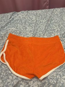 Orange Sporty Shorts From H&amp;M