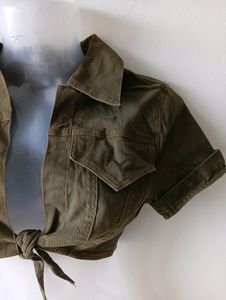 Fashion Nova Trendy Cropped Jacket