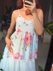 Floral Empire Slip